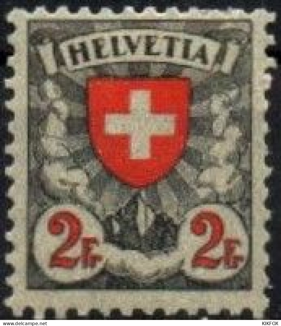 SUISSE ,SCHWEIZ, 1924,  Zu 166,  Mi 197 , YV 211, WAPPENZEICHNUNG, BLASON, Trace De Charnière, - Unused Stamps
