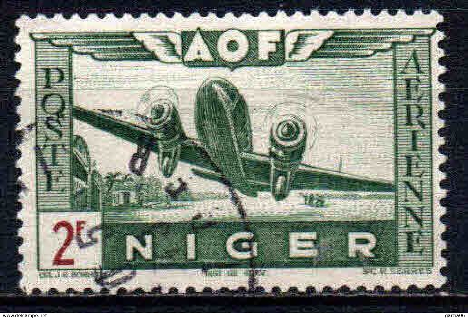 Niger  - 1942 - Avions - PA 12 - Oblit - Used - Usati