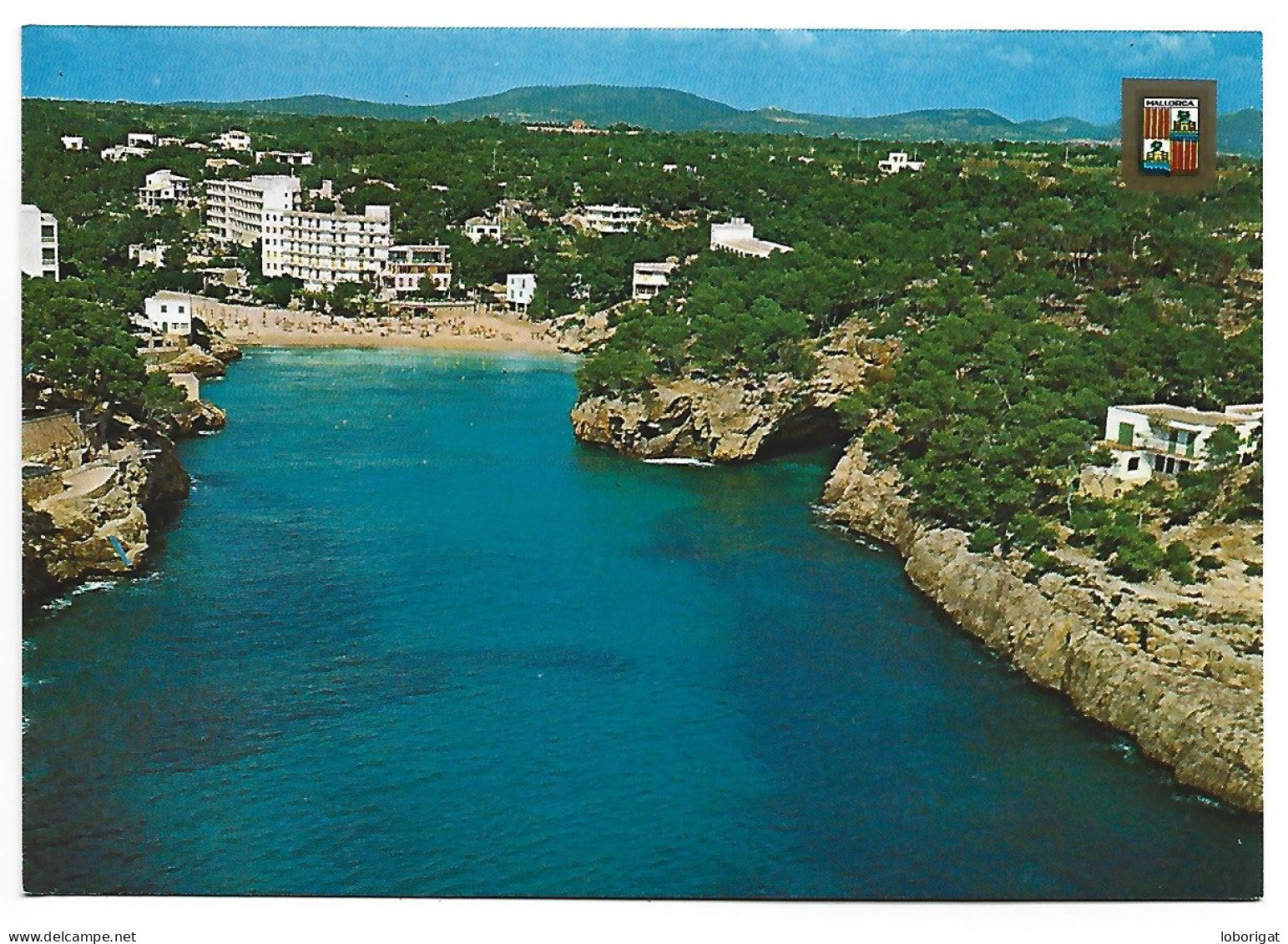 VISTA AEREA DE CALA SANTANYI / AIR VIEW OF SANTANYI SMALL-BAY.- MALLORCA / ILLES BALEARS.- ( ESPAÑA). - Mallorca