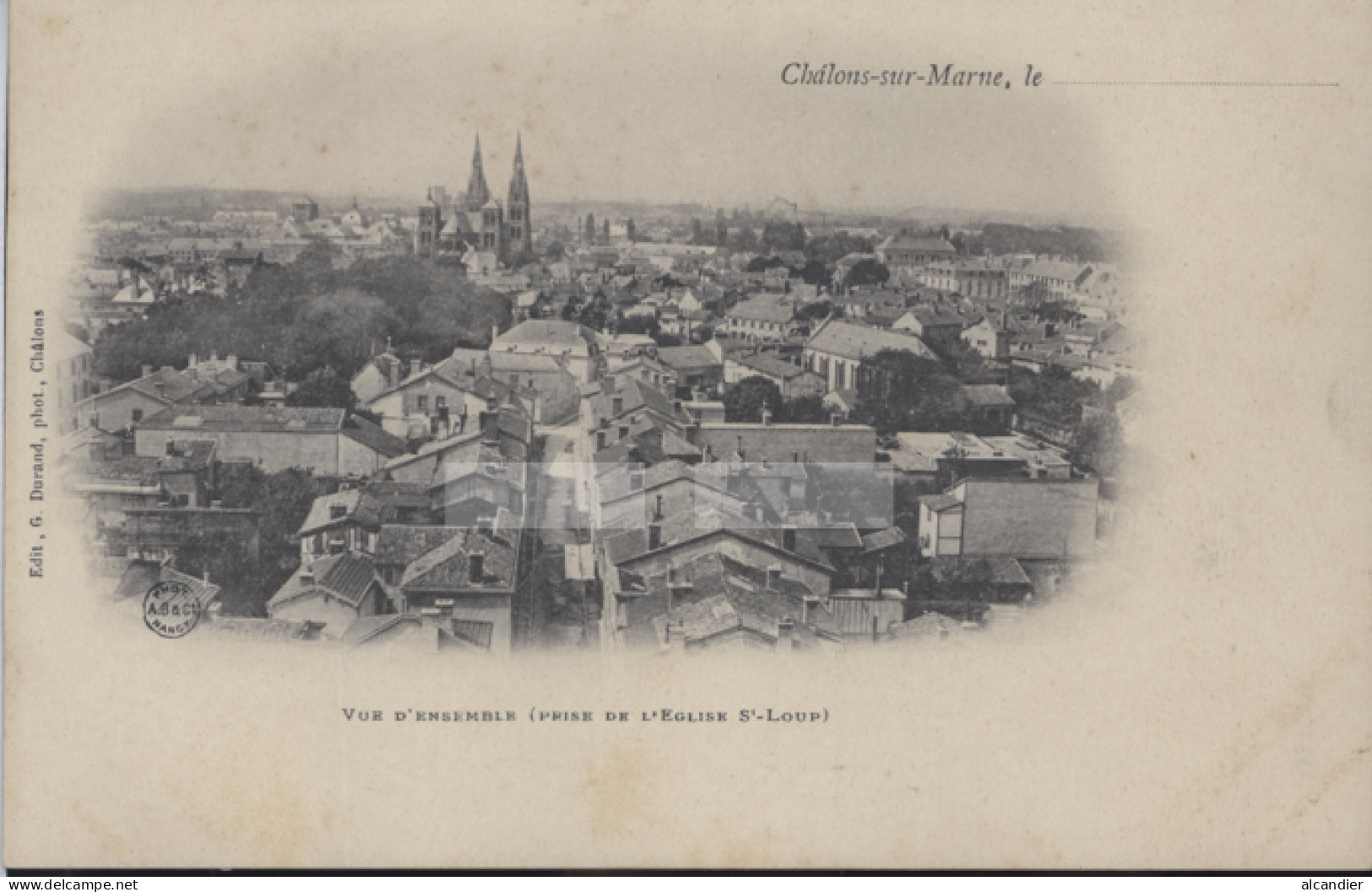 Châlons-sur-Marne - Vue D'ensemble (prise De L'eglise St Loup) - Châlons-sur-Marne