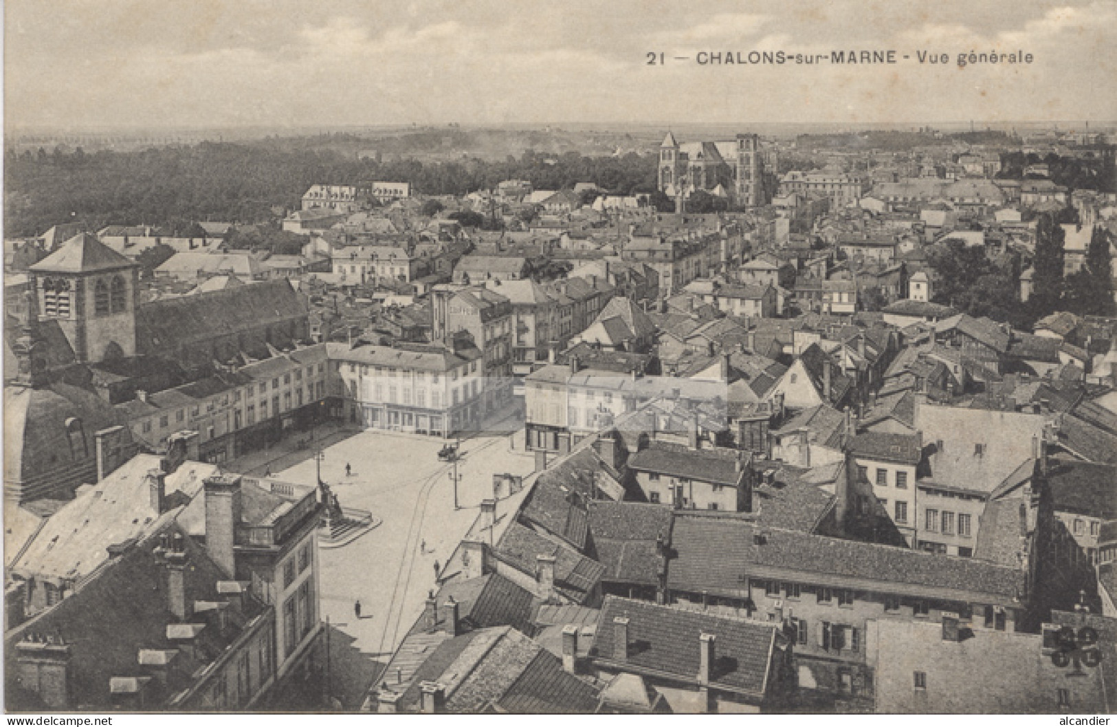 Châlons-sur-Marne - Vue Générale - Châlons-sur-Marne