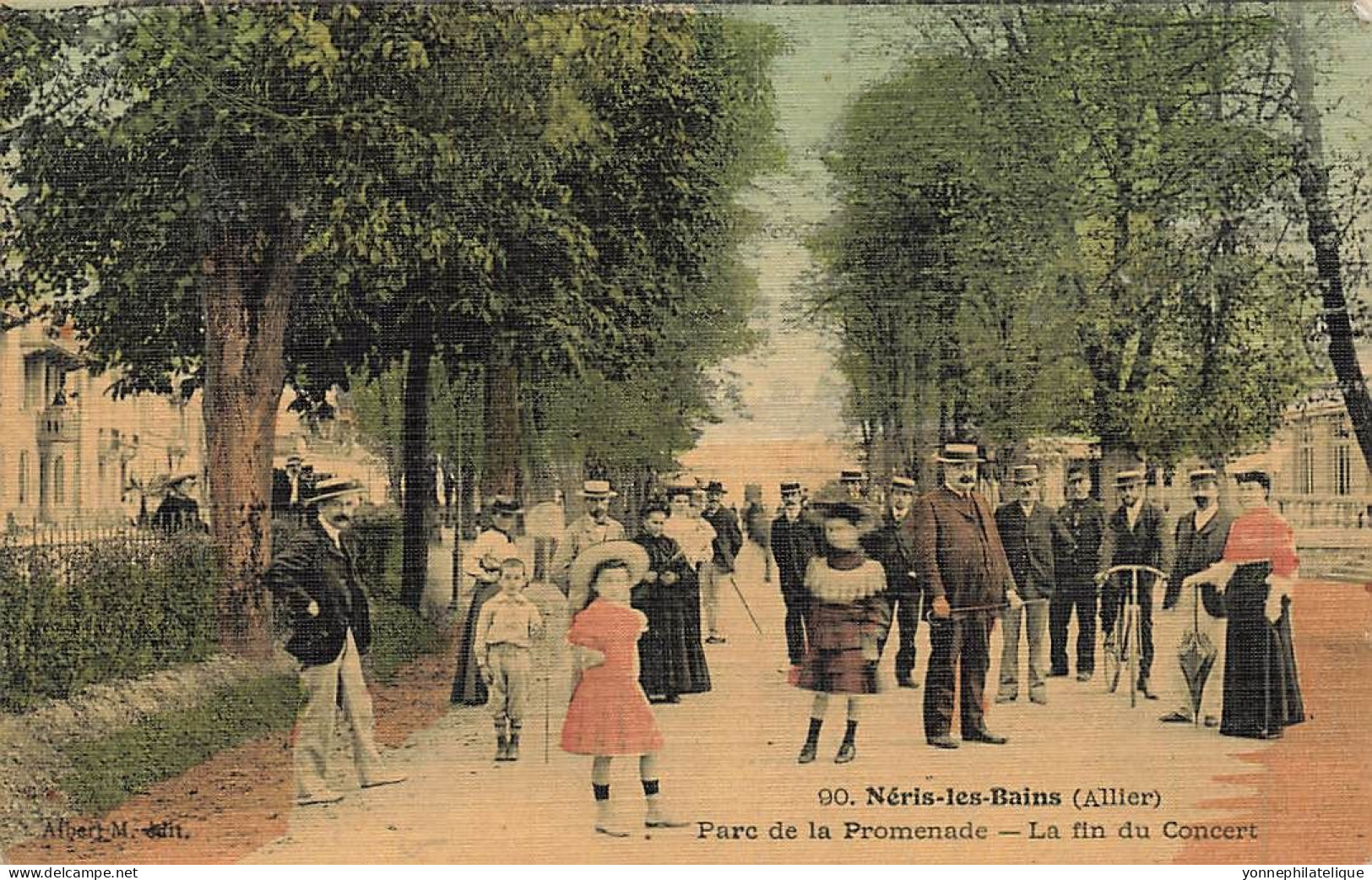 03 - ALLIER - NERIS-LES-BAINS - Parc De La Promenade - La Fin Du Concert - 10295 - Neris Les Bains