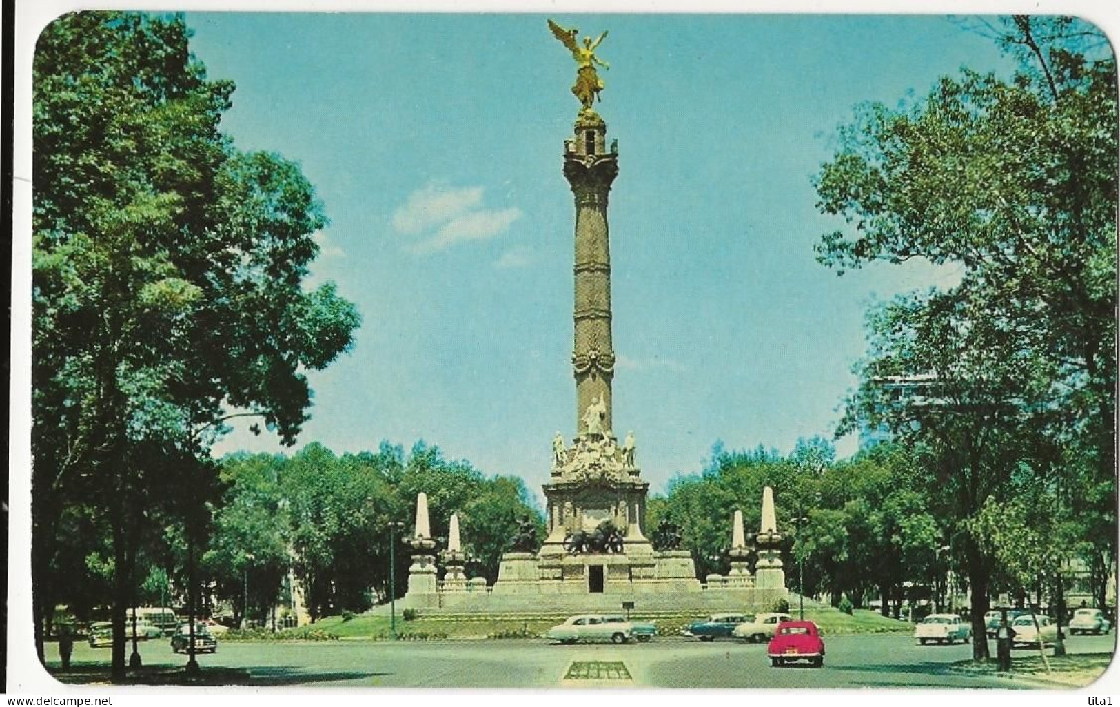 63  - "The Angel"- A Monument Commemorating  Mexico's Independence From Spain - México - Mexico