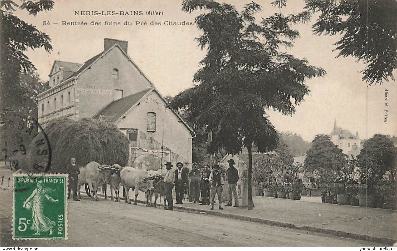 03 - ALLIER - NERIS-LES-BAINS - Rentrée Des Foins Du Pré Des Chaudes - 10296 - Neris Les Bains