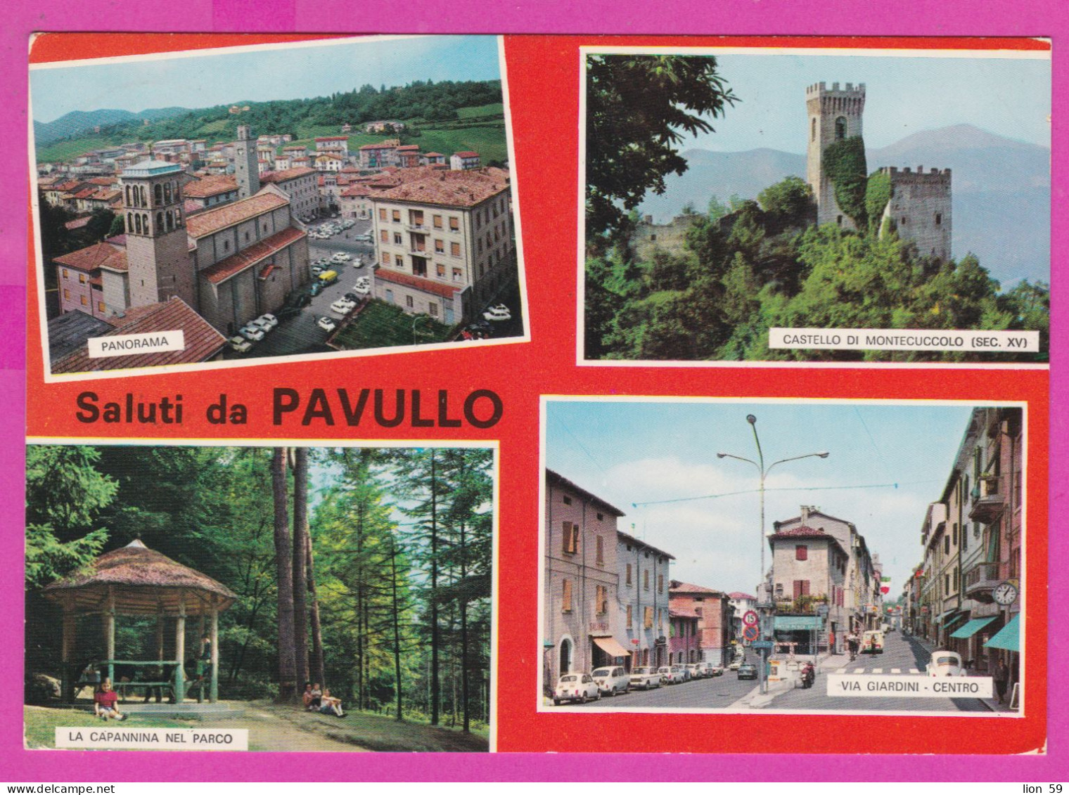 293929 / Italy - PAVULLO NEL FRIGNANO  PC 1979 USED 20+70+170 L Coin Of Syracuse , Matilde Serao Journalist And Novelist - 1971-80: Poststempel