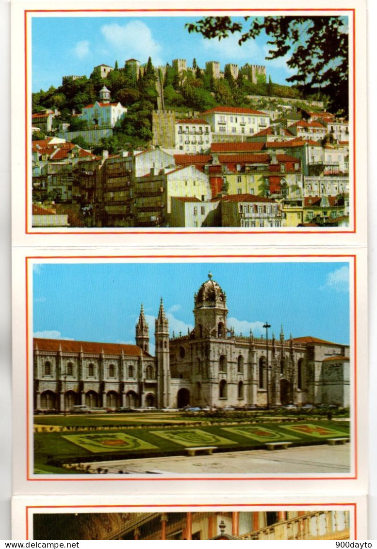 Lot De 10 CP. PORTUGAL. Lisbonne; Portugal (carte). - Lisboa