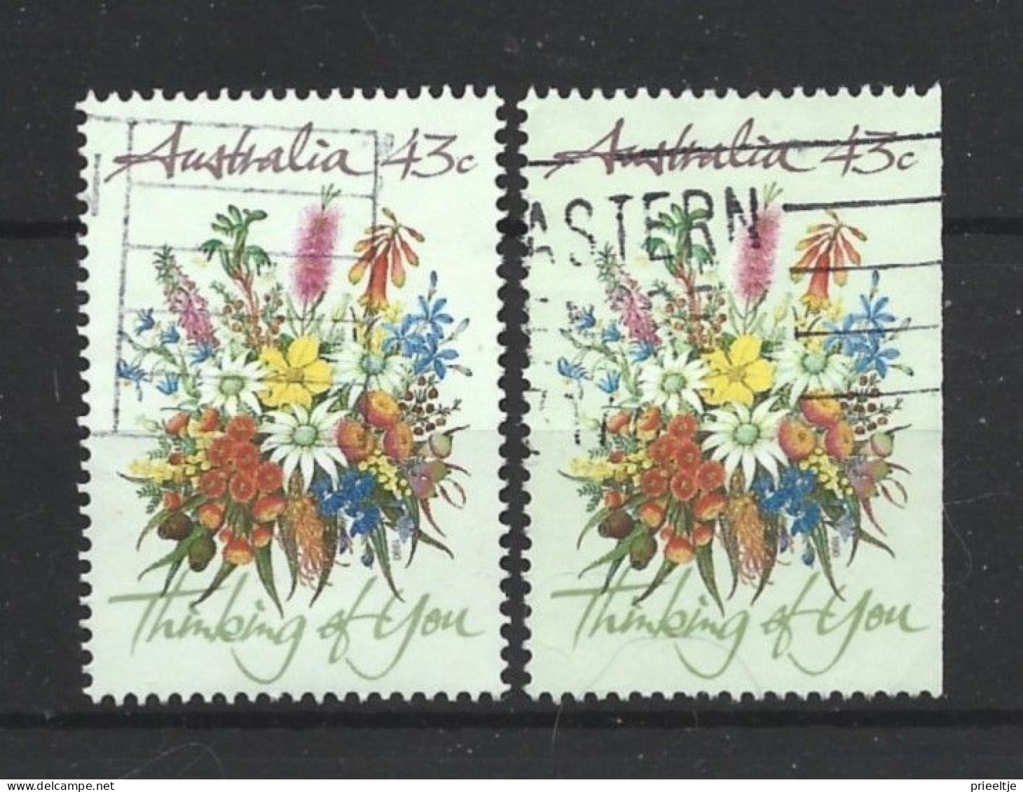 Australia 1990 Flowers Y.T. 1183/1183a (0) - Used Stamps