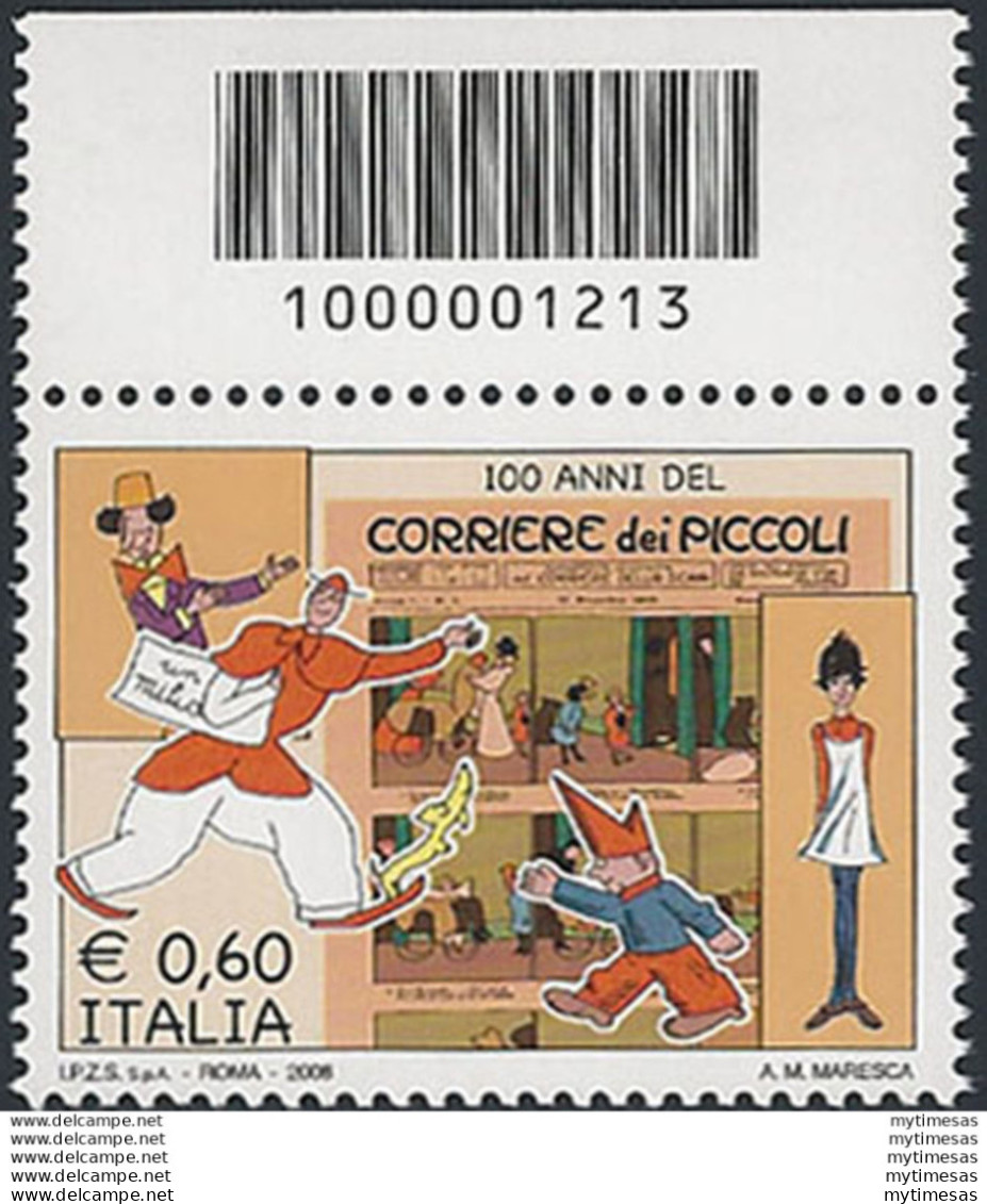 2008 Italia Corriere Dei Piccoli Codice A Barre - Andere & Zonder Classificatie