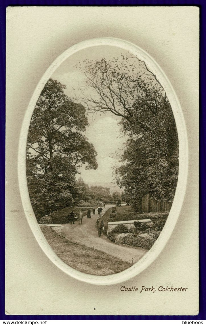 Ref 1651 - Early Postcard - Castle Park Colchester - Essex - Colchester