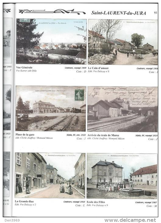 Argus Et Répertoire Des Cartes Postales Du Jura - Cantons Des PLANCHES-en-MONTAGNE Et ST-LAURENT-en-GDVAUX (lot De 5 Ex) - Boeken & Catalogi