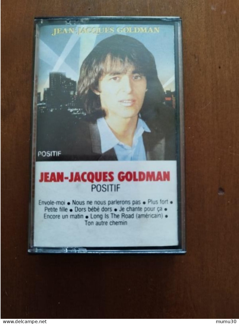 Album Jean Jacques Goldman K7 Audio Positif - Cassettes Audio