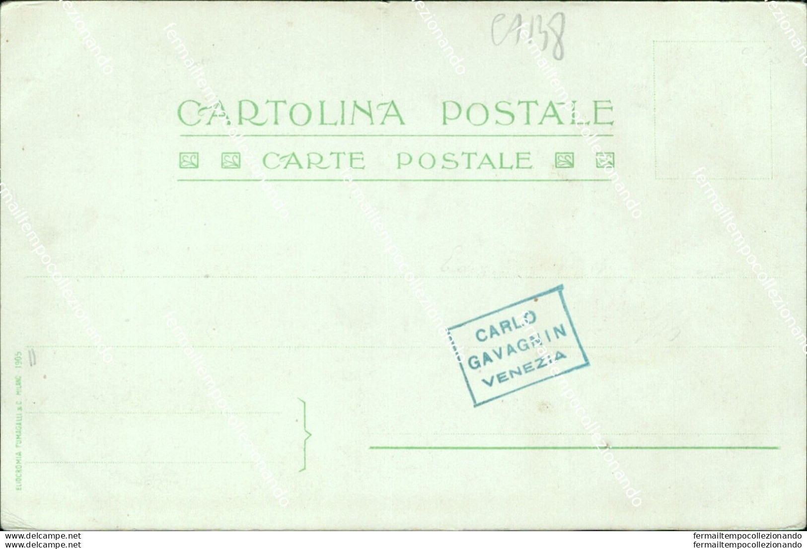 Ca138 Cartolina Militare  Genova Cavalleria Dragoni Del Re Www1 1 Guerra - Régiments