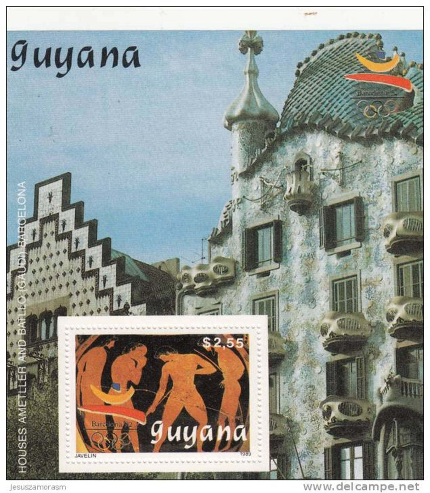 Guyana Hb Michel 65A Al 70A - Ete 1992: Barcelone