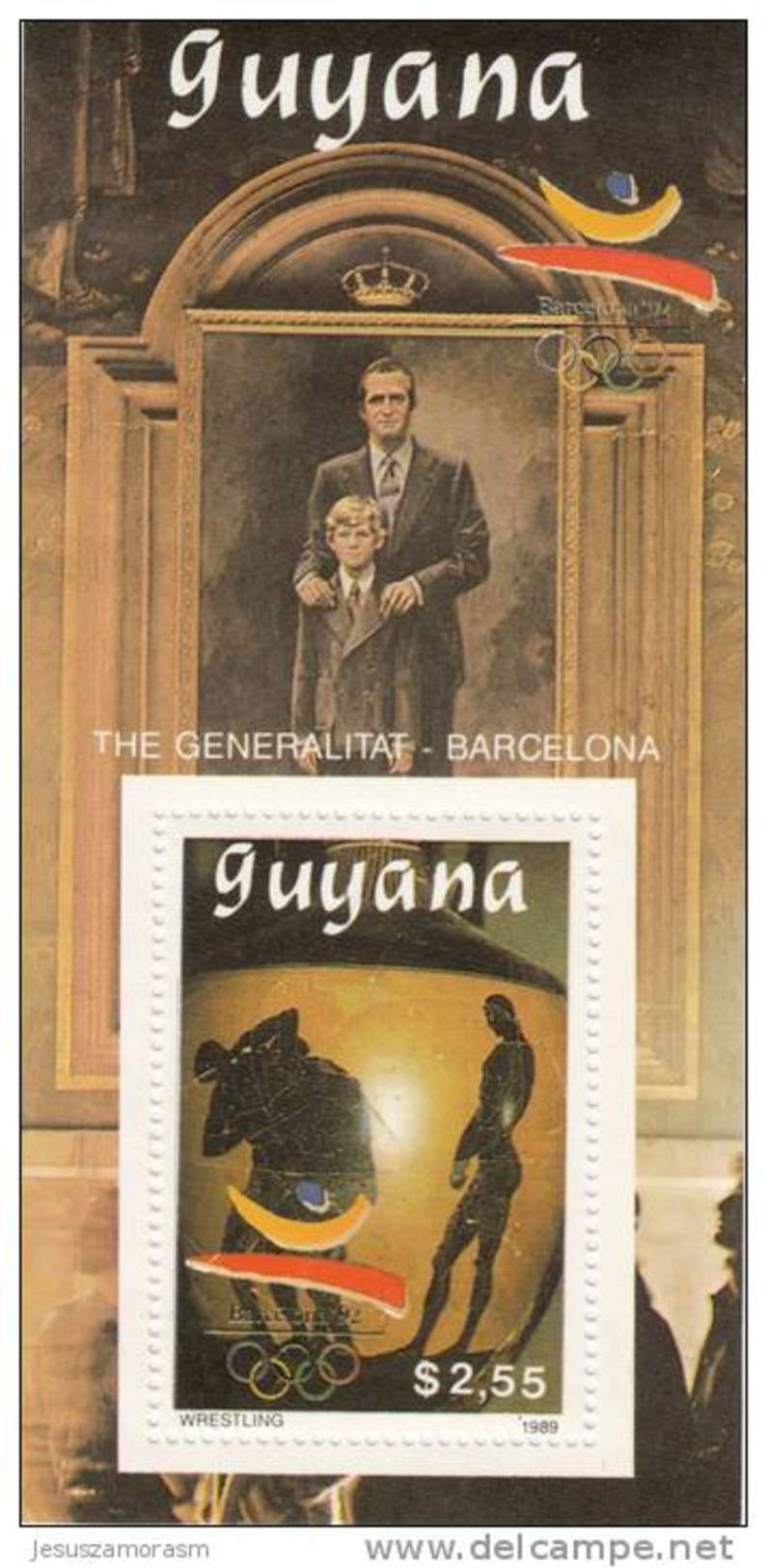 Guyana Hb Michel 65A Al 70A - Estate 1992: Barcellona