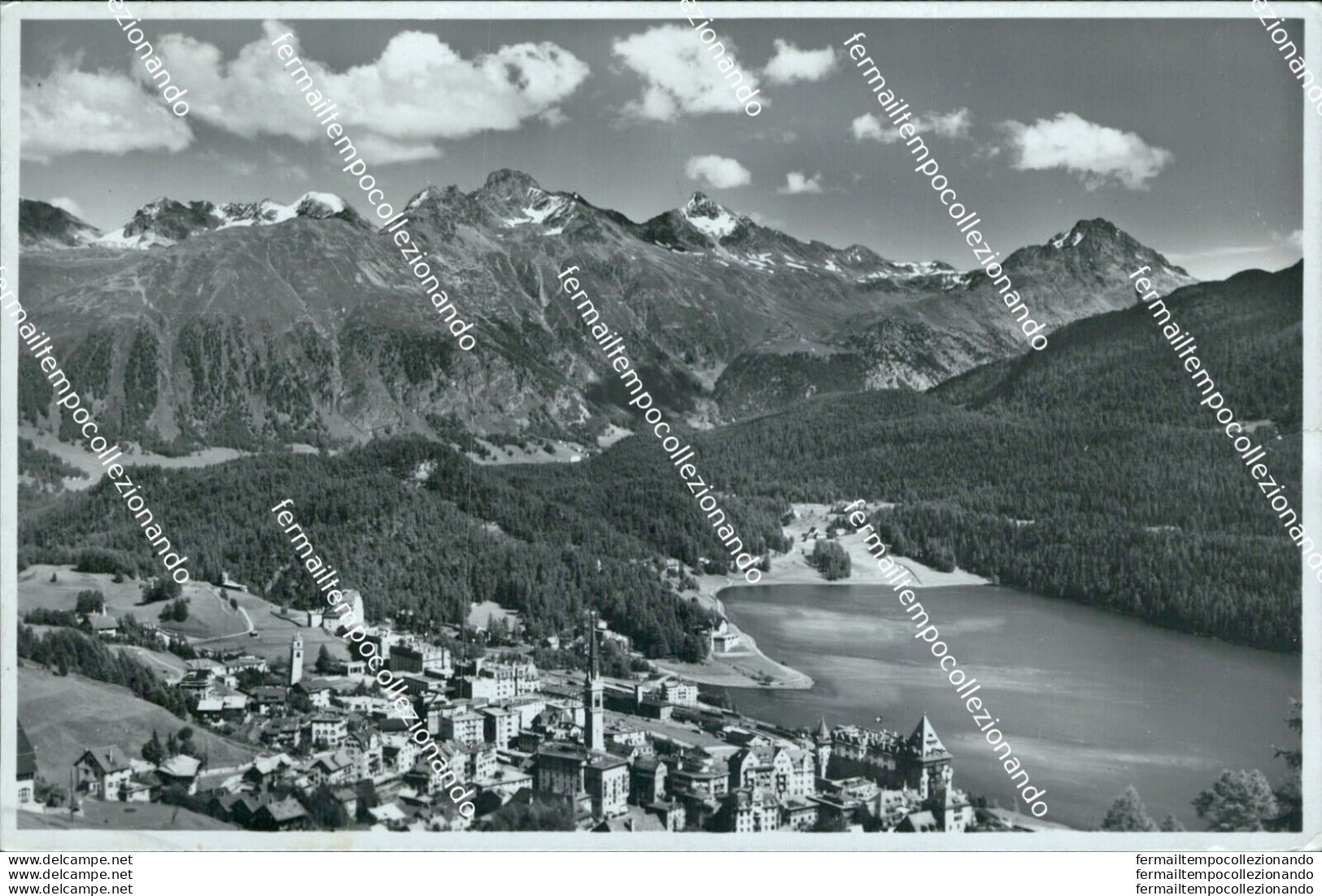 Ad791 Cartolina St.moritz Dorf - Other & Unclassified