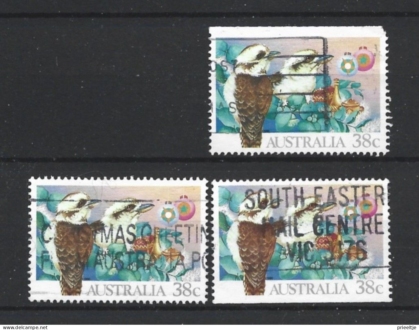 Australia 1990 Christmas Kookabura Y.T. 1187/1187a (0) - Used Stamps