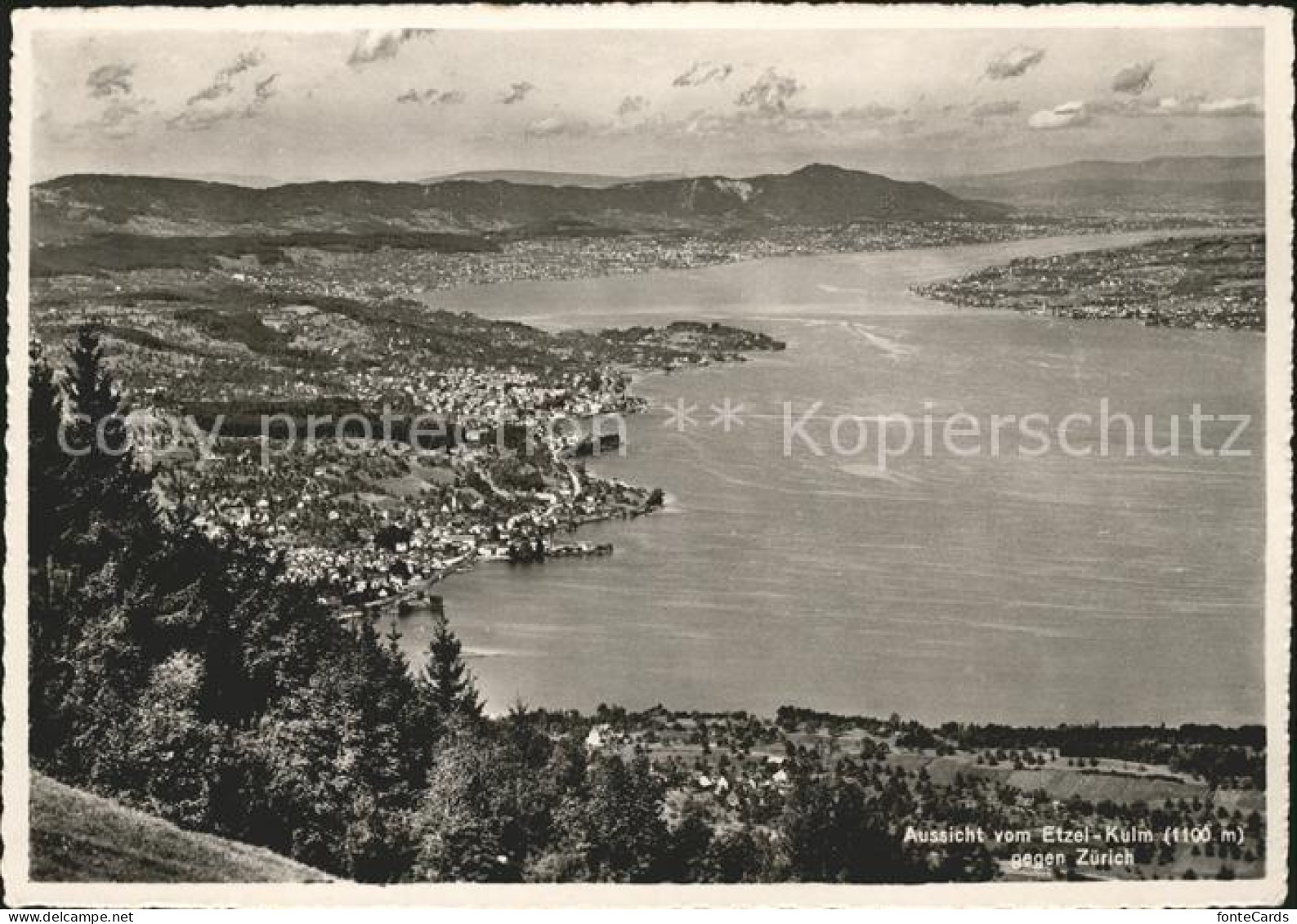 11642685 Etzel SZ Aussicht Vom Etzel-Kulm Auf Zuerich See Etzel - Other & Unclassified