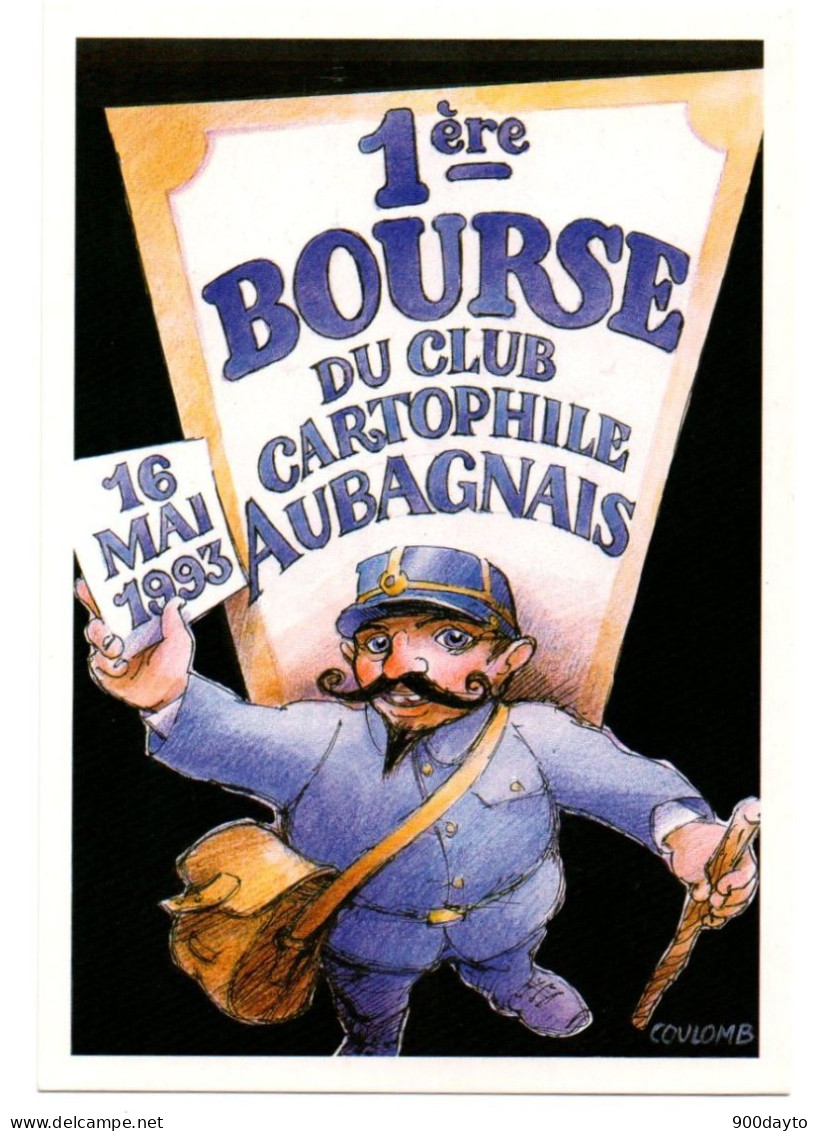 ROQUEVAIRE. 1ere Bourse Du Club Cartophile Aubagnais. - Bourses & Salons De Collections