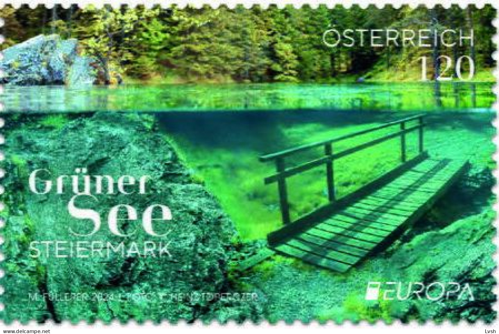 Austria.2024.Europa CEPT.Underwater Fauna And Flora.1 V. ** . - Unused Stamps