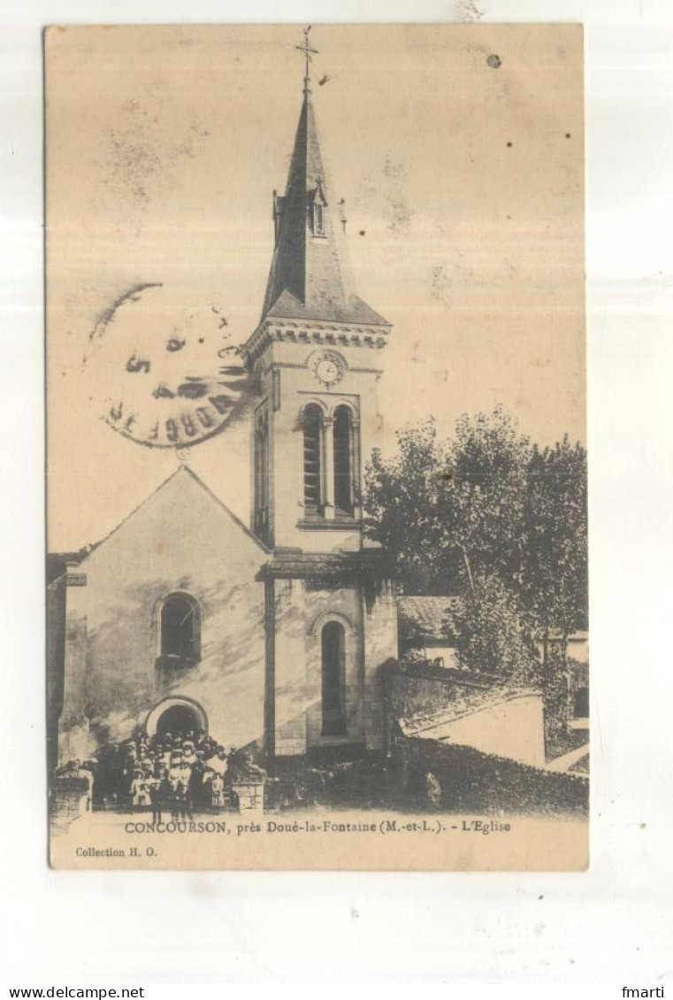 Concourson, Près Doue La Fontaine, L'Eglise - Sonstige & Ohne Zuordnung