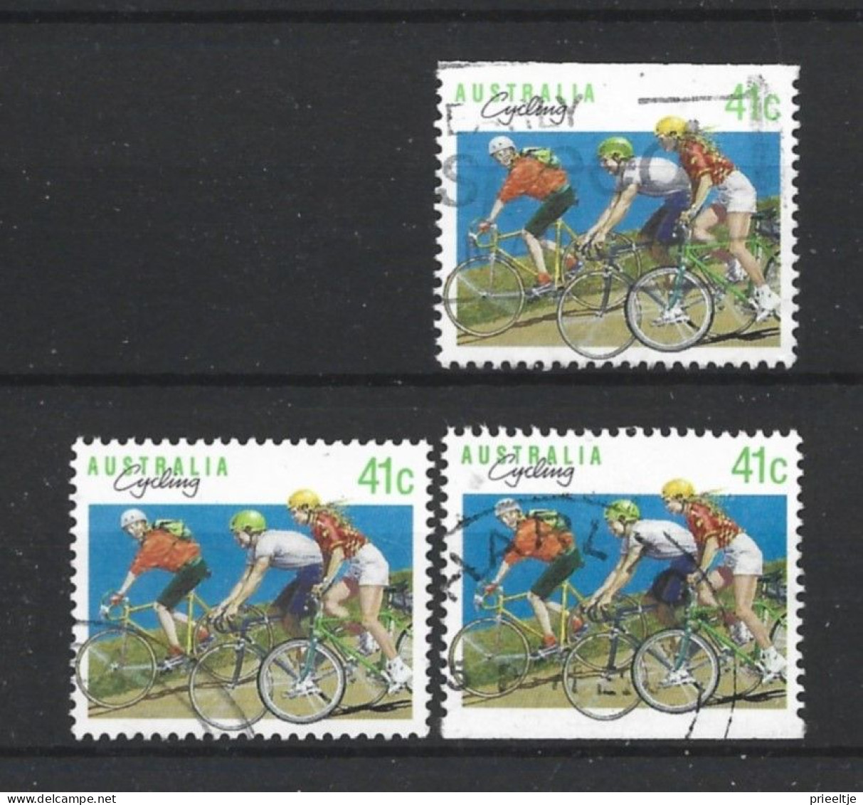Australia 1989 Cycling  Y.T. 1126/1126a (0) - Gebruikt