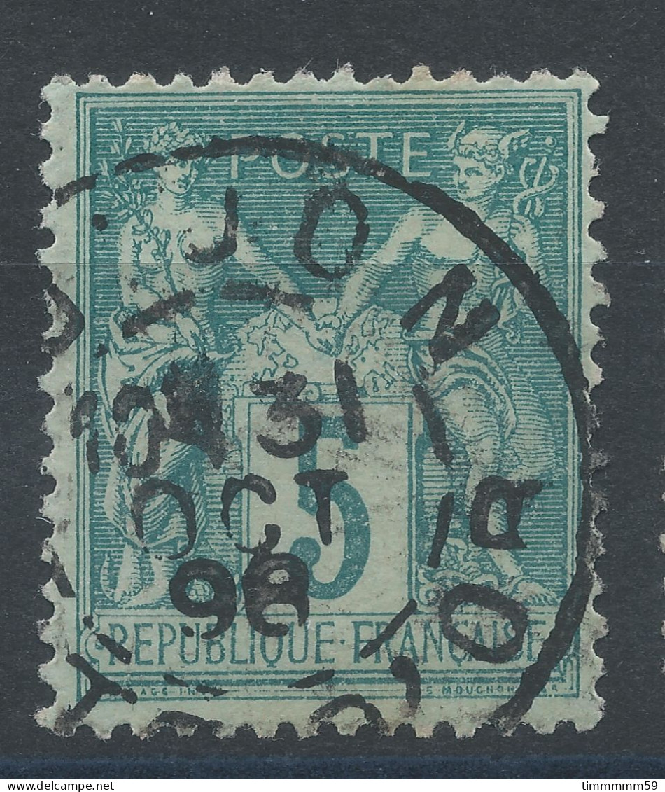Lot N°83291   N°75, Oblitéré Cachet à Date De DIJON " COTE-D'OR " - 1876-1898 Sage (Type II)