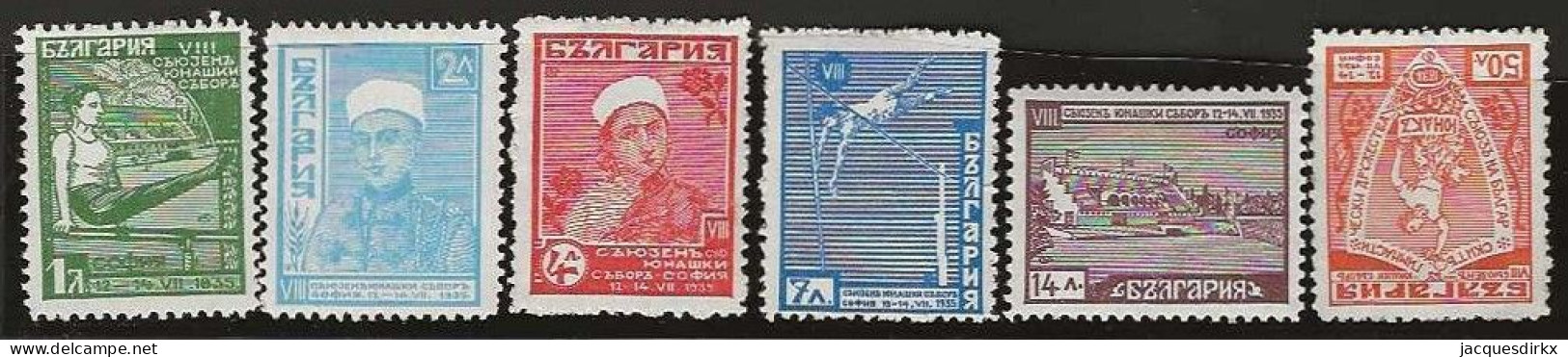 Bulgaria      .  Y&T      .  258/263        .   *      .     Mint-hinged - Unused Stamps
