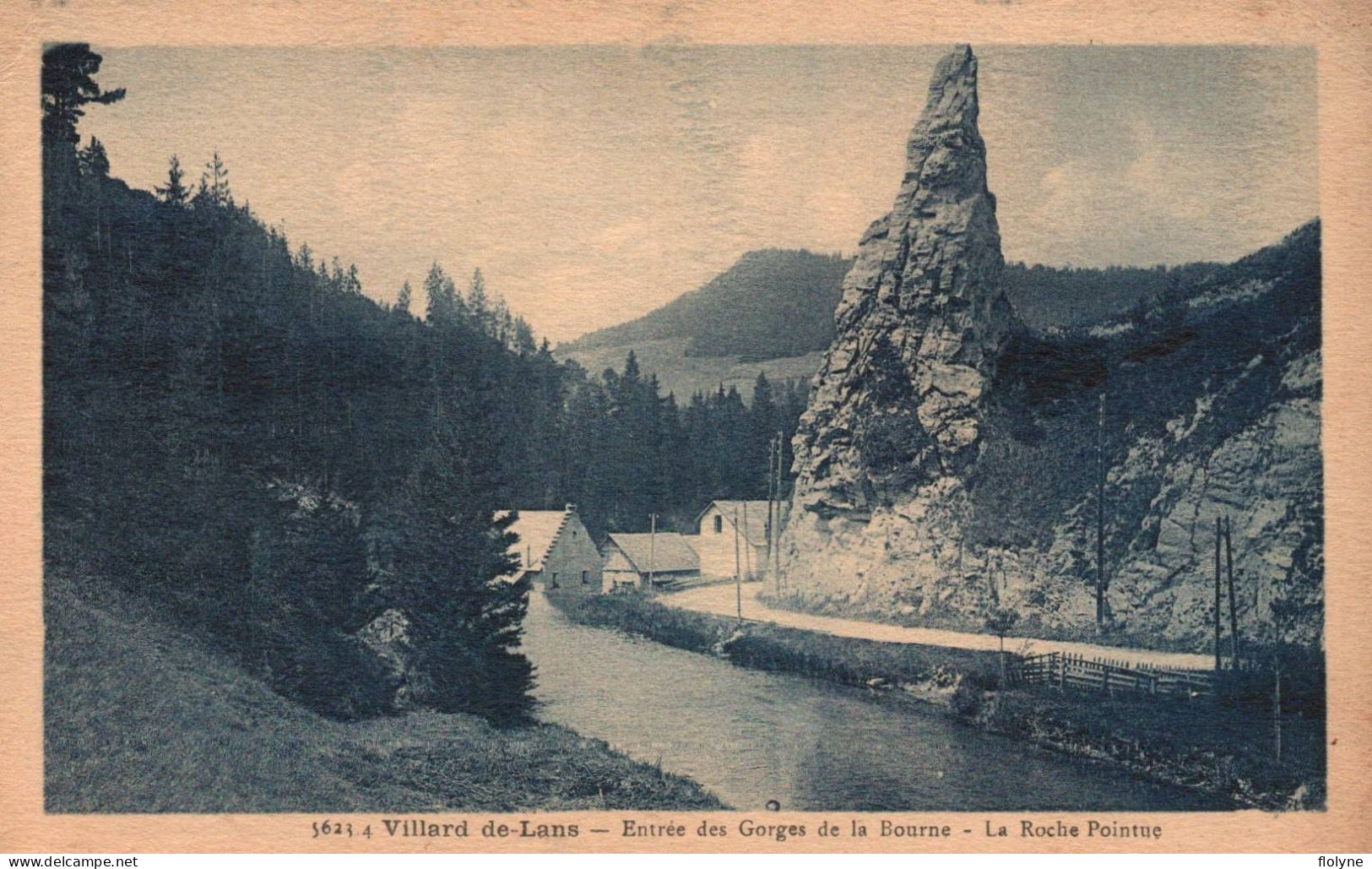 Villard De Lans - Entrée Des Gorges De La Bourne - La Roche Pointue - Route - Villard-de-Lans