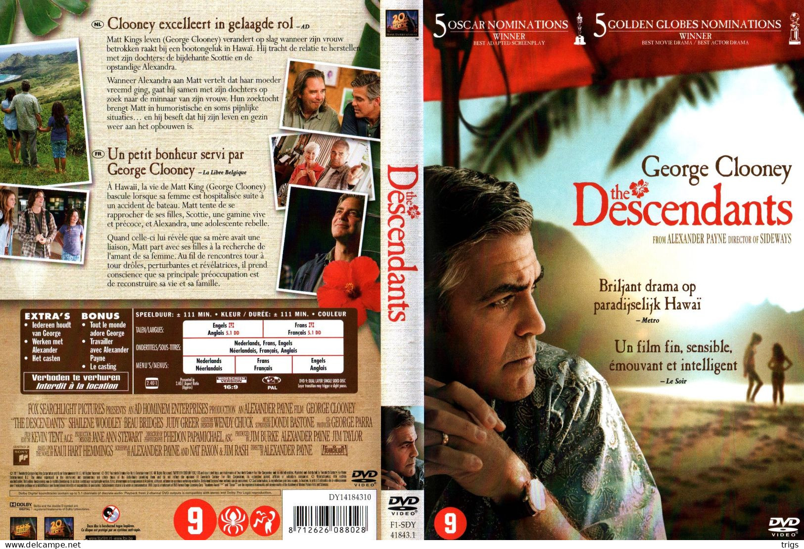 DVD - The Descendants - Drame
