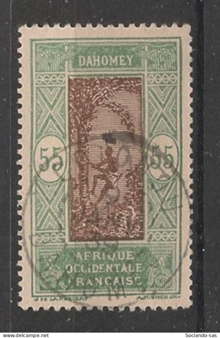 DAHOMEY - 1927-39 - N°YT. 88 - Cocotier 55c Vert Et Brun - Oblitéré / Used - Oblitérés