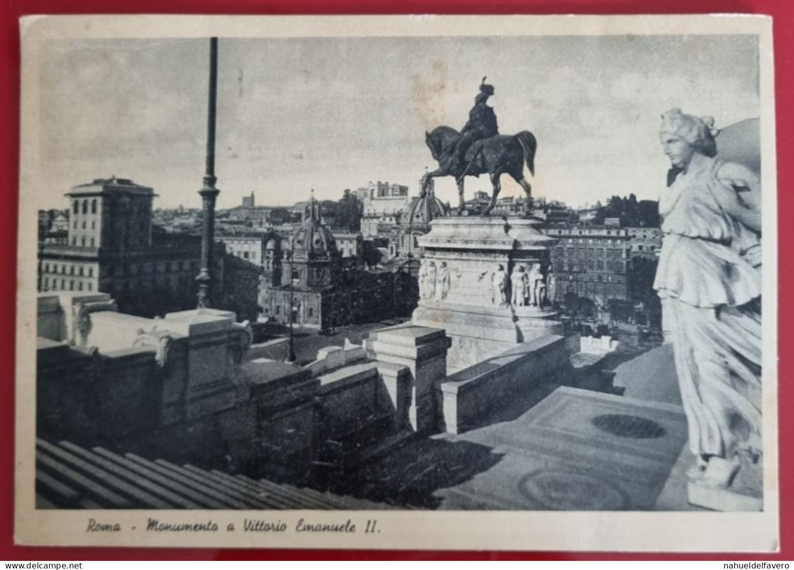 CPA Circulée 1936 - ITALIA, ROMA, MONUMENTO A VITTORIO EMANUELE II - Altare Della Patria