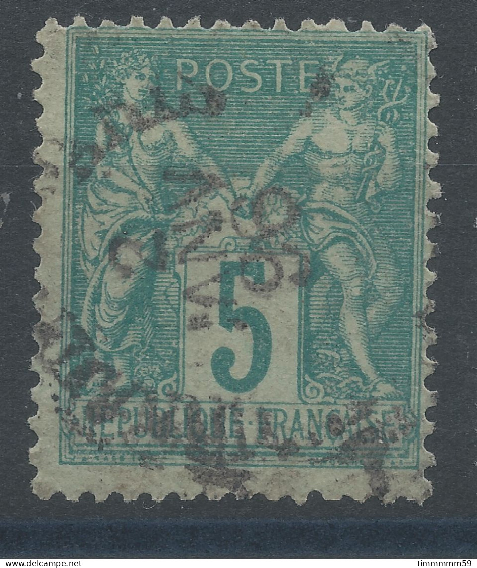 Lot N°83295   N°75, Oblitéré Cachet à Date à Déchiffrer - 1876-1898 Sage (Tipo II)