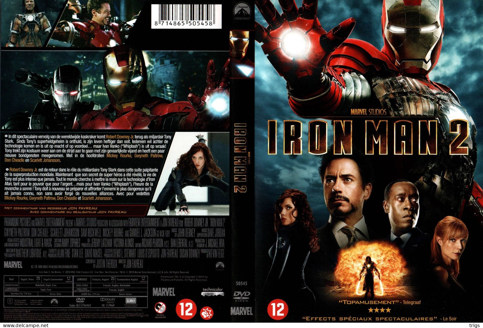DVD - Iron Man 2 - Action, Adventure