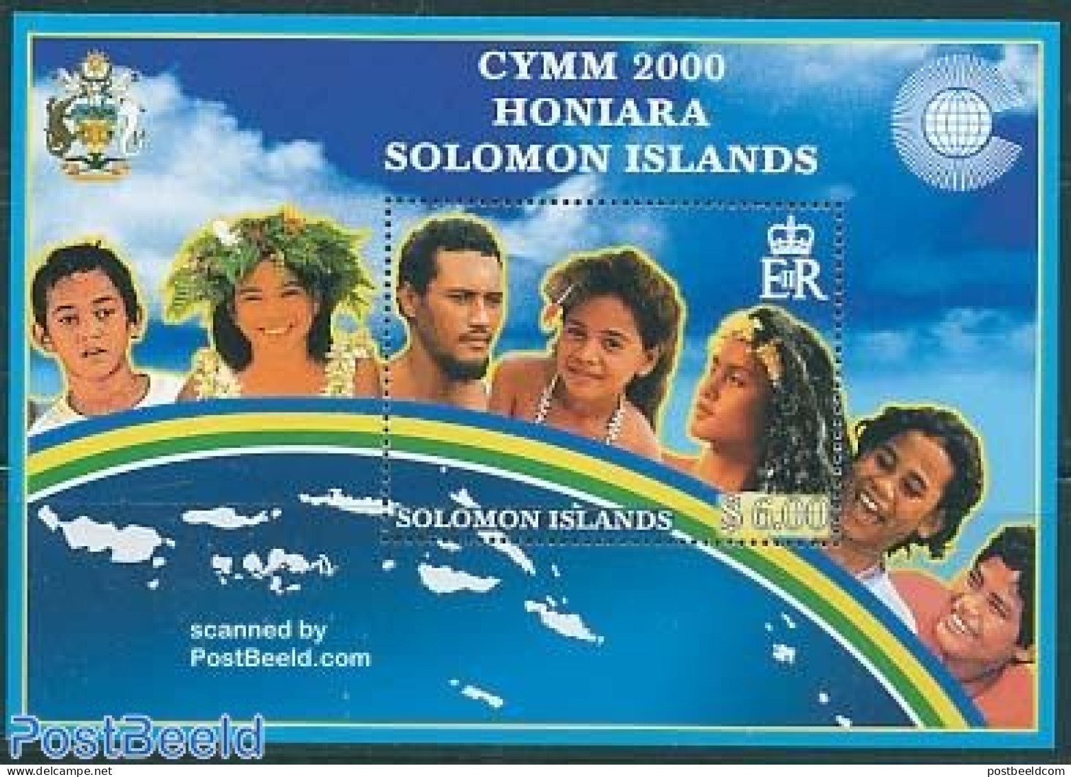 Solomon Islands 2000 CYMM 2000 S/s, Mint NH, Various - Maps - Geography