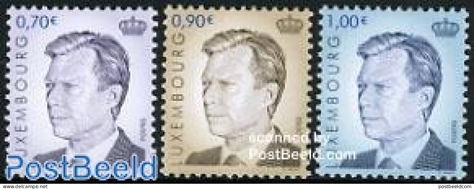 Luxemburg 2006 Definitives 3v, Mint NH - Neufs