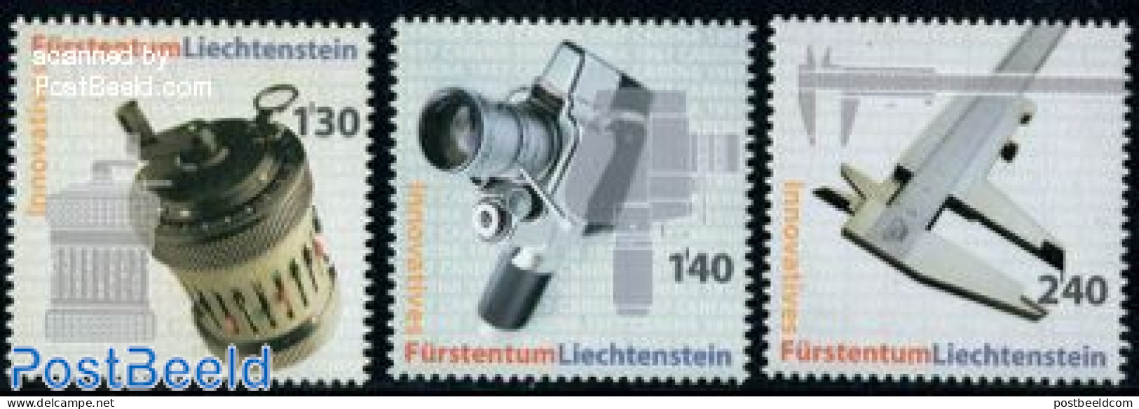 Liechtenstein 2006 Room Of Devotion, Room For Devotions 3v, Mint NH, Science - Inventors - Art - Industrial Design - P.. - Unused Stamps