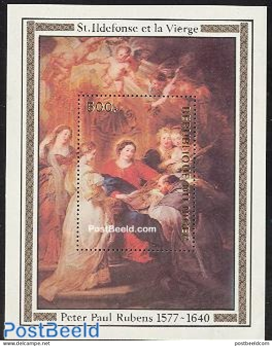 Niger 1978 P.P. Rubens S/s, Mint NH, Art - Paintings - Rubens - Niger (1960-...)