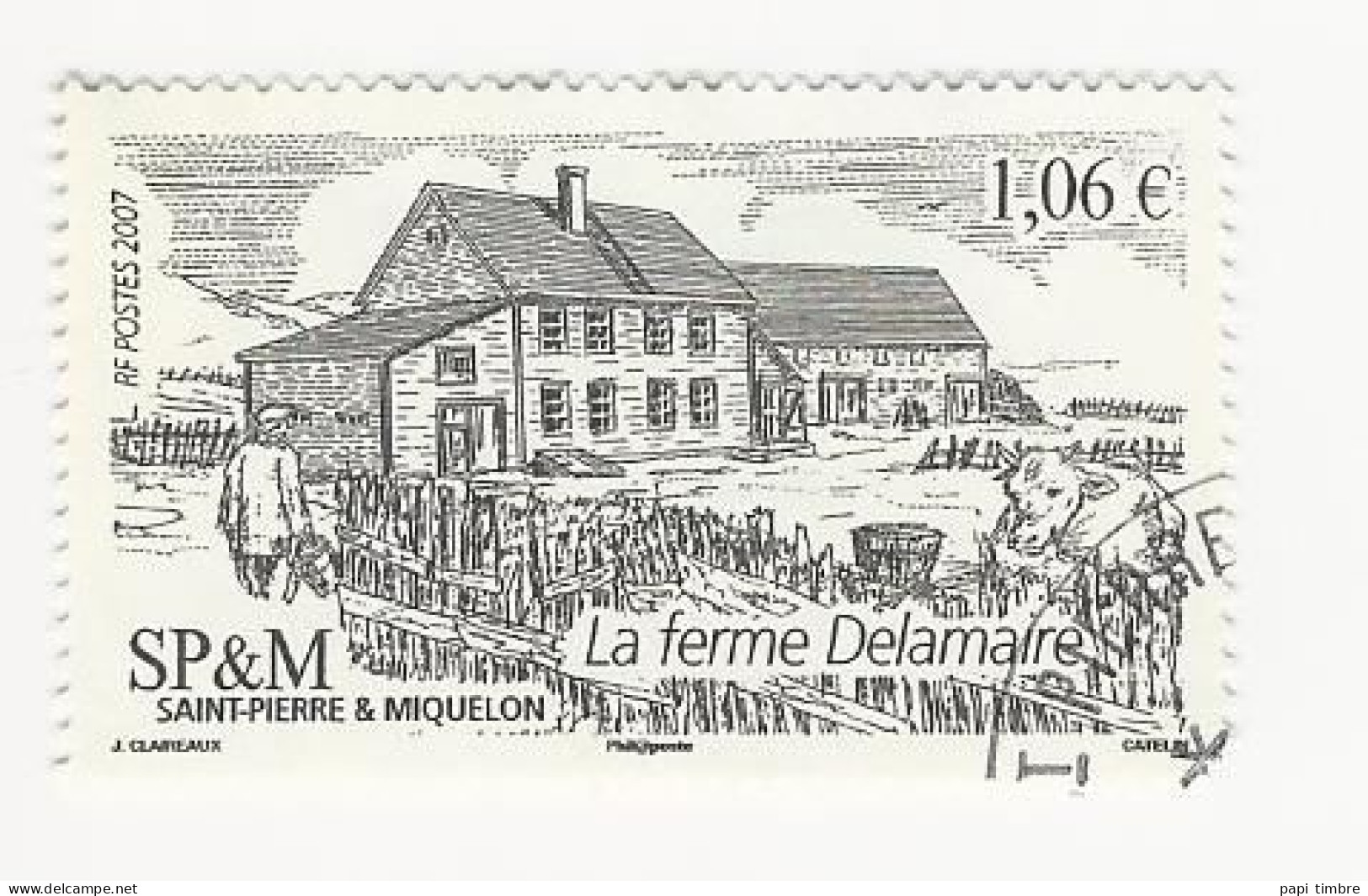 SPM-2007 -Ferme Delamaire - N° 899 Oblitéré - Used Stamps