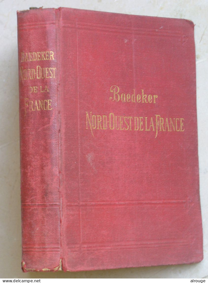 Guide Baedeker Nord-Ouest De La France, 1902 - Tourisme