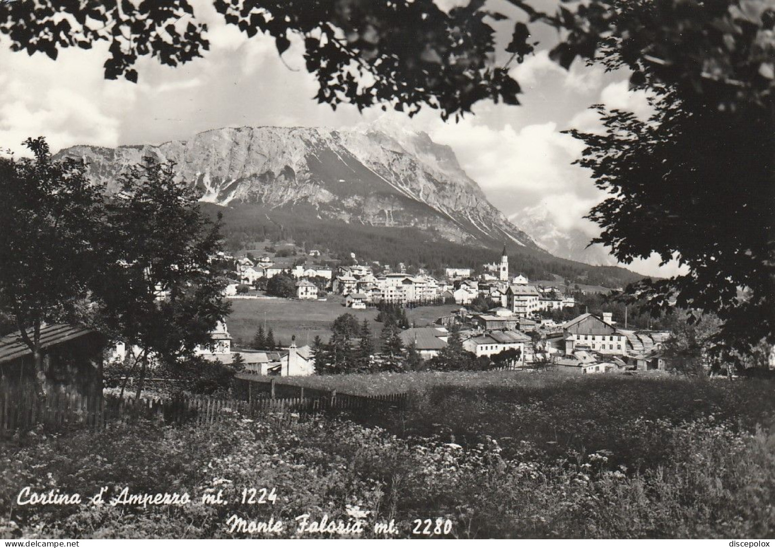 AD252 Cortina D'Ampezzo (Belluno) - Panorama Col Monte Faloria / Viaggiata 1963 - Sonstige & Ohne Zuordnung