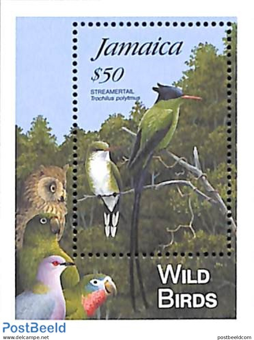 Jamaica 1995 Birds S/s, Mint NH, Nature - Birds - Owls - Jamaica (1962-...)
