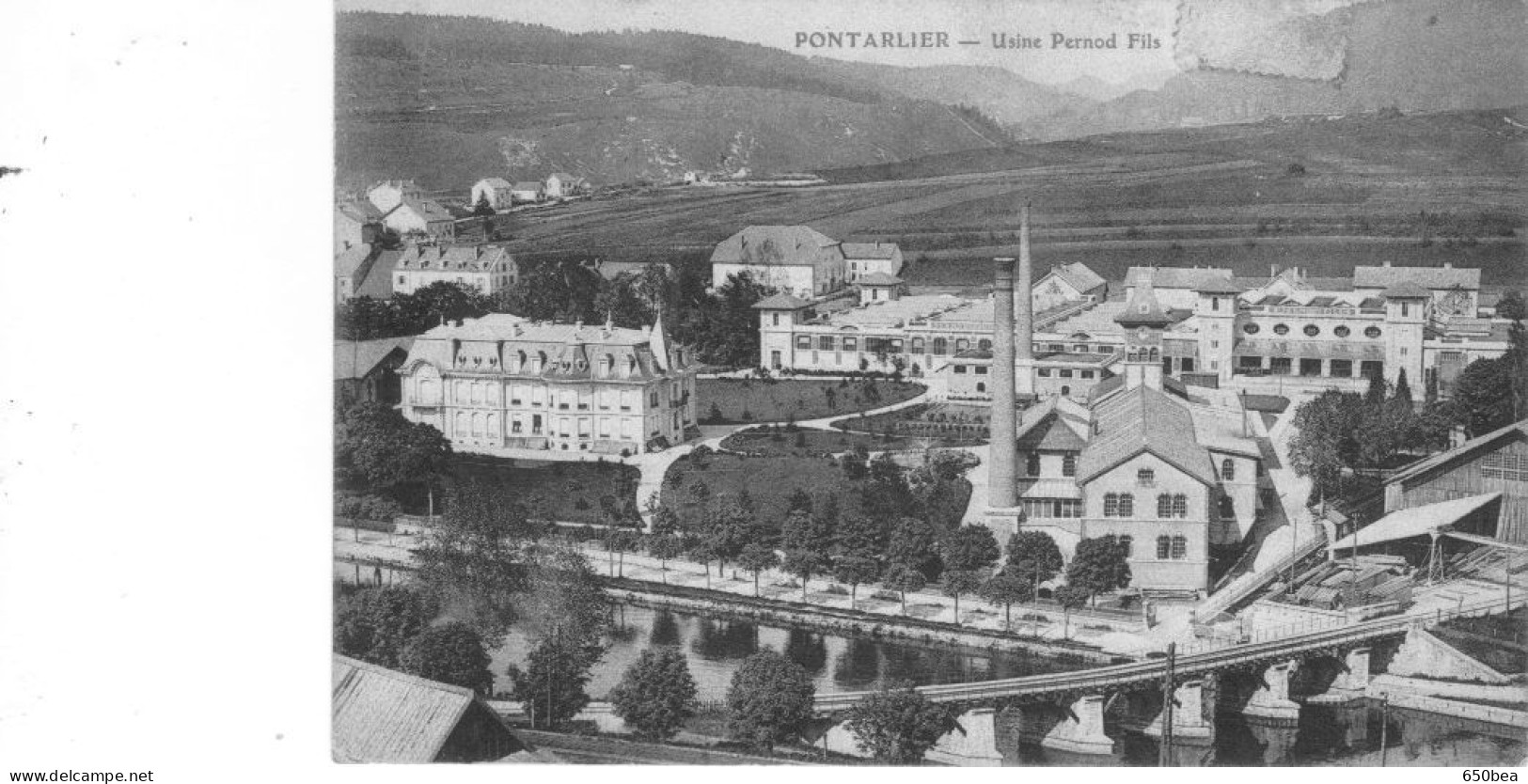 Pontarlier.Usine Pernod Fils. - Pontarlier