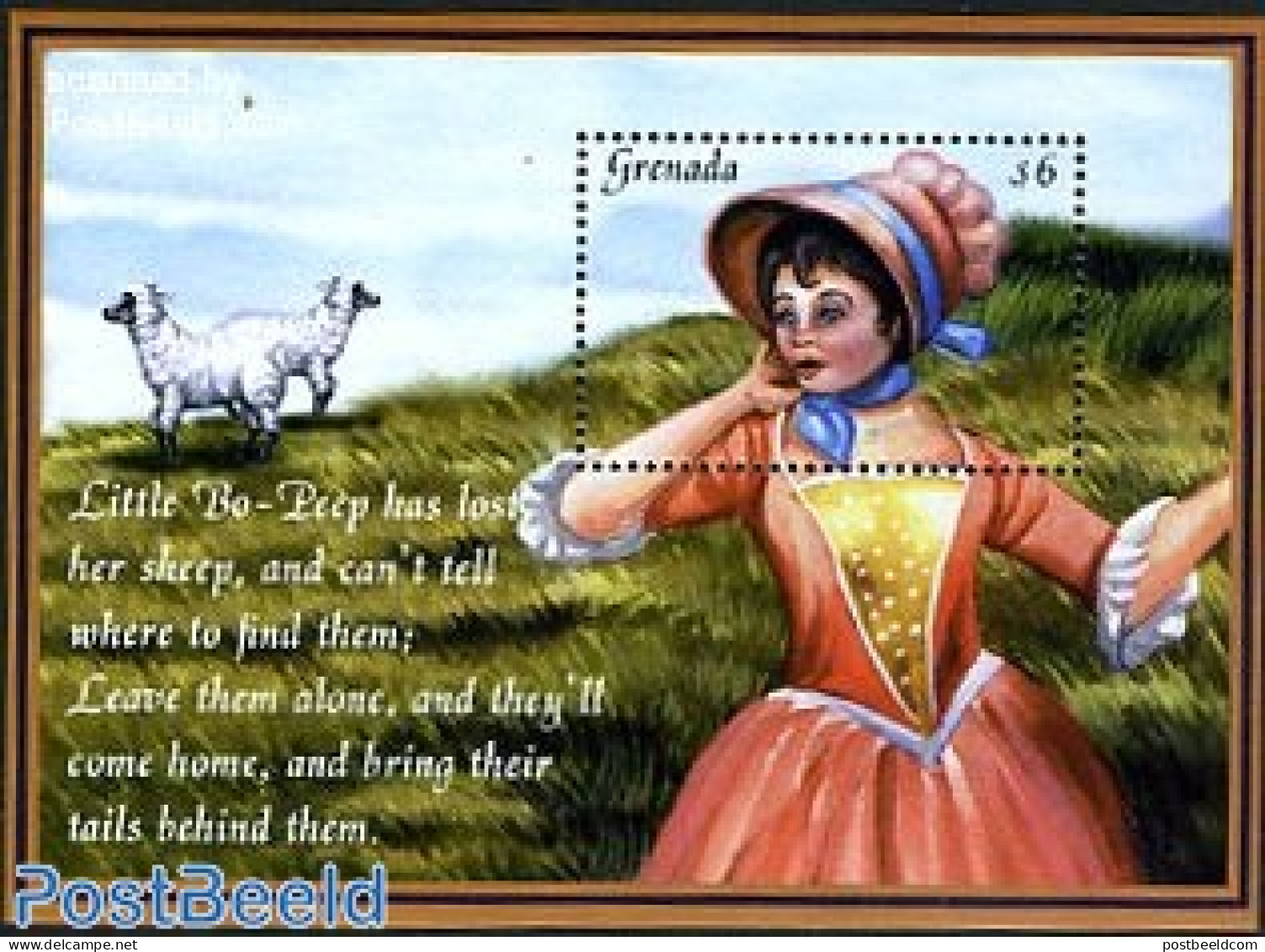 Grenada 2000 Fairy Tales S/s, Mint NH, Nature - Cattle - Art - Fairytales - Fairy Tales, Popular Stories & Legends