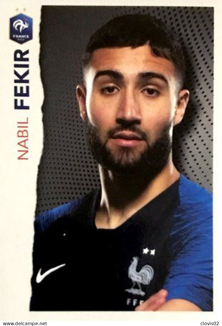 27 Nabil Fekir - Panini Football Au Plus Près Des Bleus Intermarché 2020 Sticker Vignette - Other & Unclassified