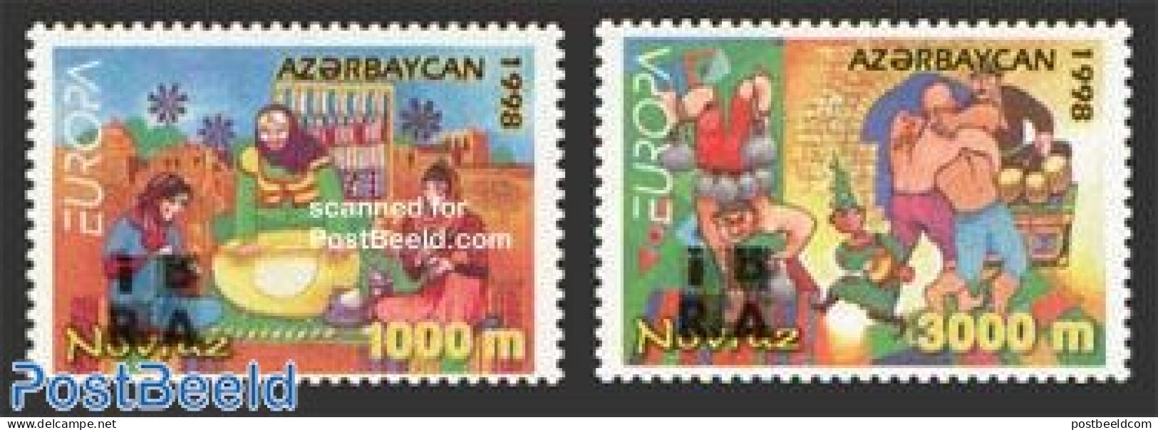 Azerbaijan 1999 IBRA 99 2v, Mint NH, Philately - Otros & Sin Clasificación
