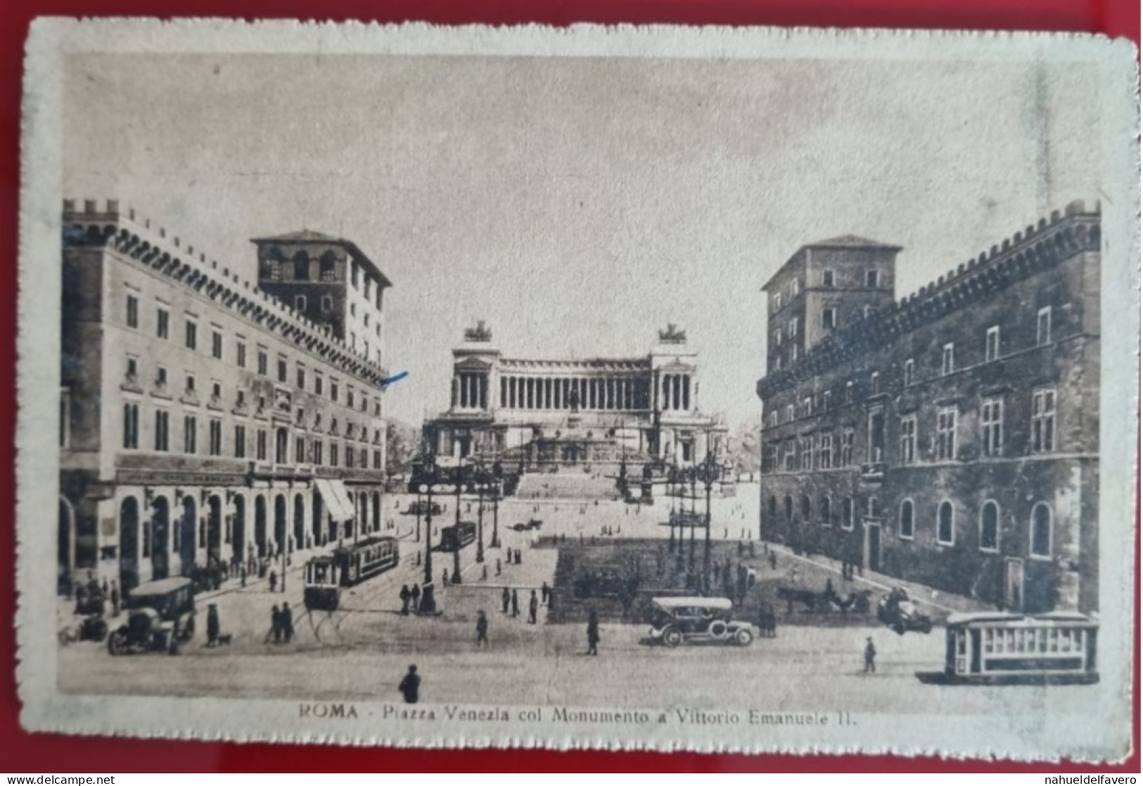 CPA Non Circulée - ITALIA, ROMA, PIAZZA VENEZIA COL MONUMENTO A VITTORIO EMANUELE II - Altare Della Patria