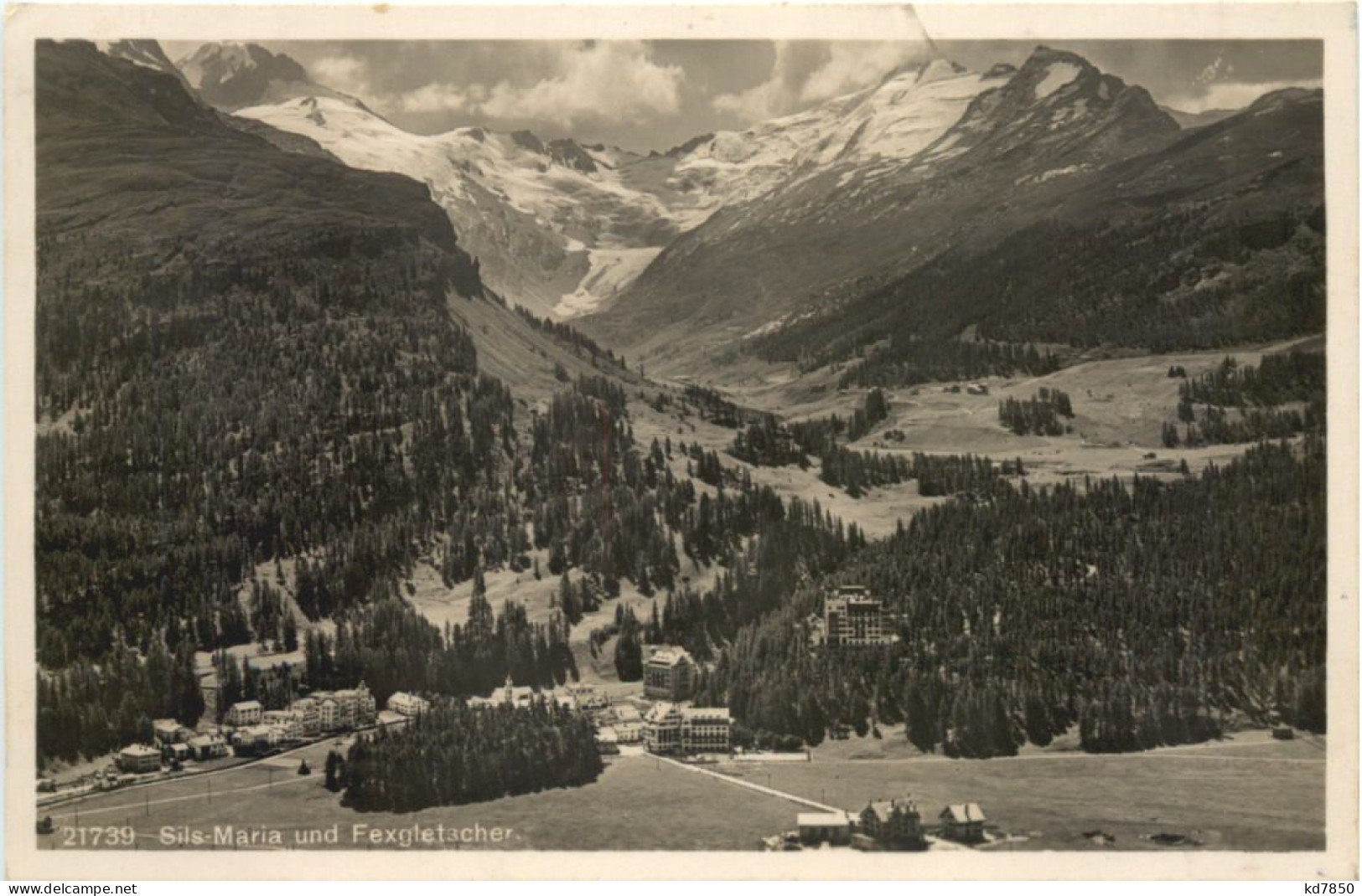 Sils-Maria Und Fexgletscher - Sils Im Domleschg