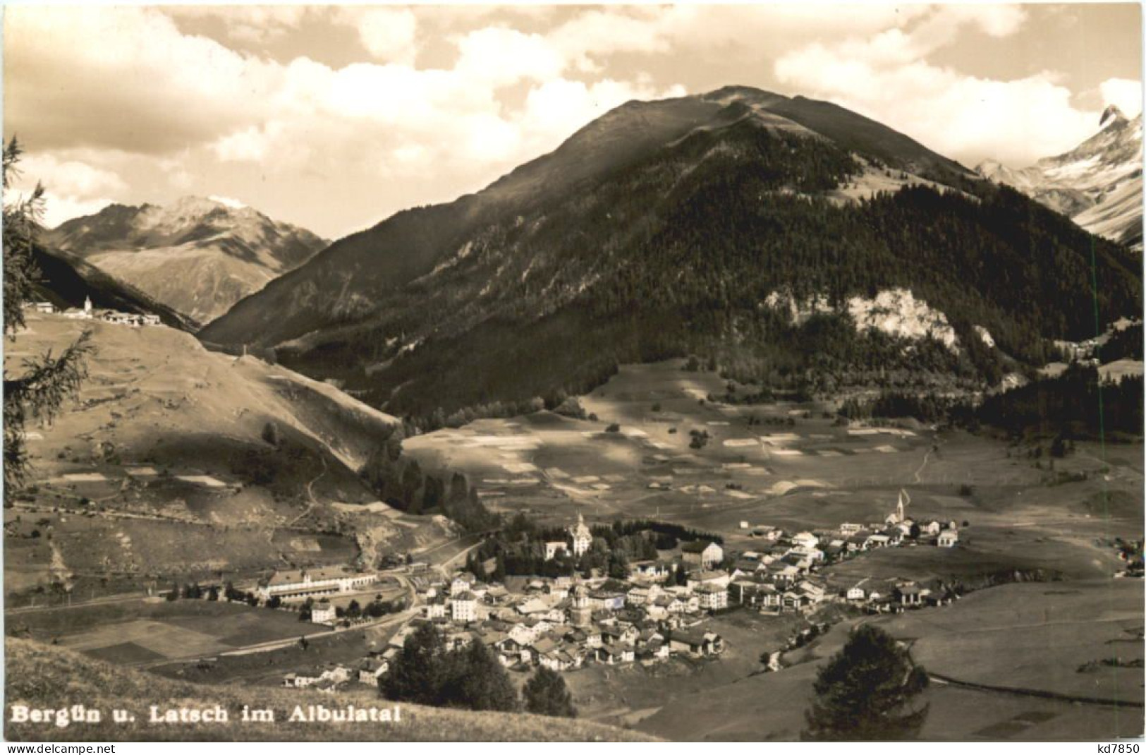 Bergün Und Latsch Im Albulatal - Bergün/Bravuogn
