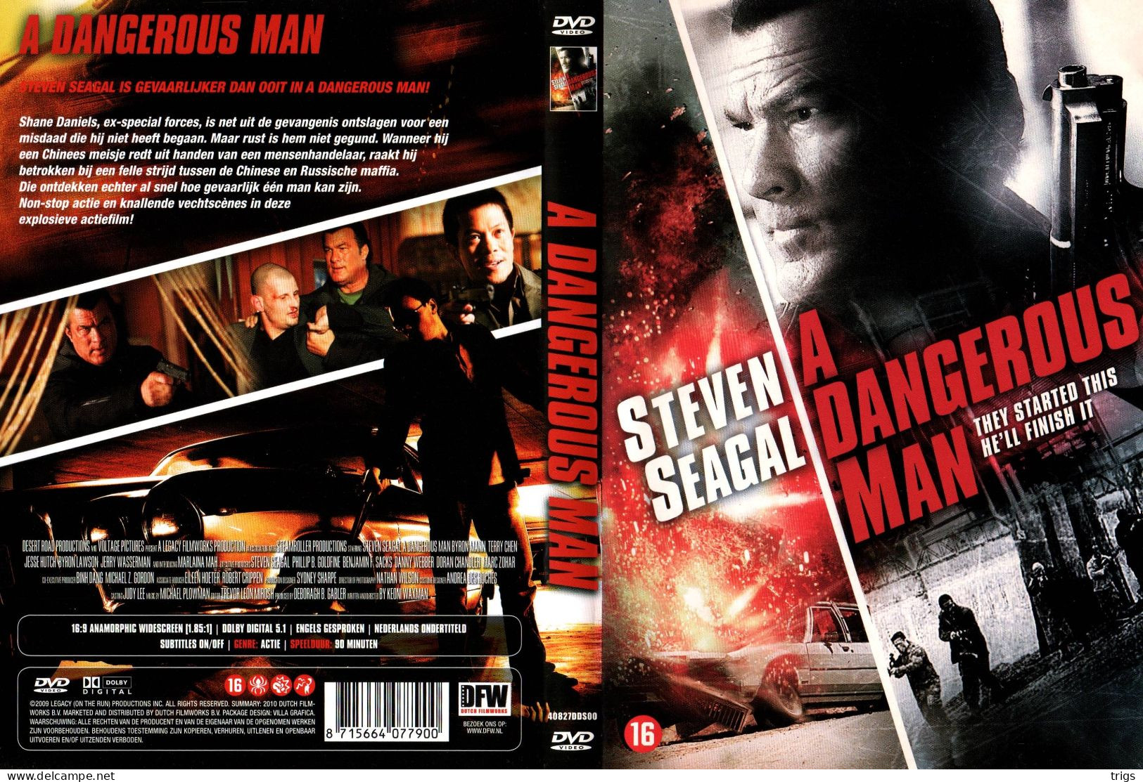 DVD - A Dangerous Man - Acción, Aventura
