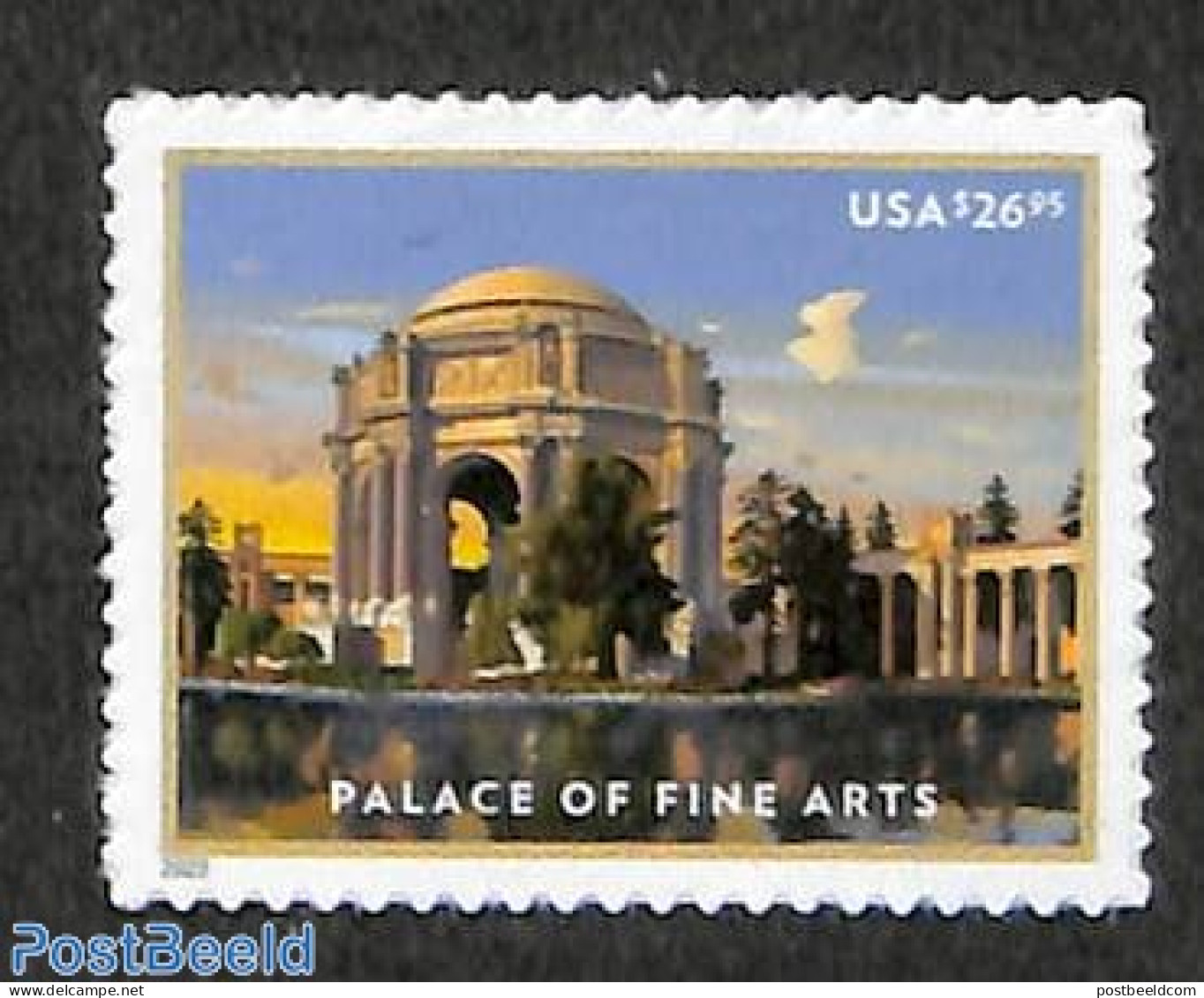 United States Of America 2022 Palace Of Fine Art 1v S-a, Mint NH, Art - Museums - Ungebraucht